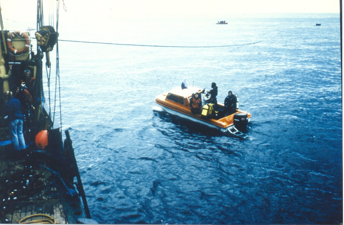 Boats over the Site of the Resurgam